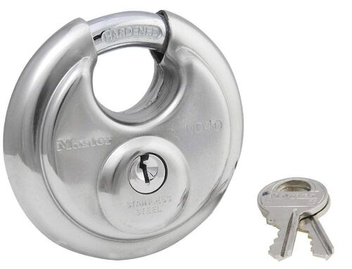 2-3/4" Wide Stainless Steel Discus Lock