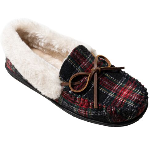 Women's Camp Collar Moc Slippers