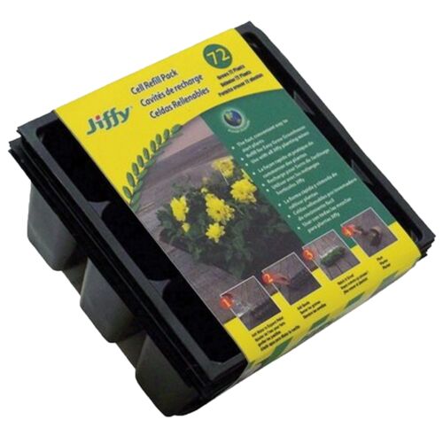 72-Cell Plastic Seed Start Tray Refill