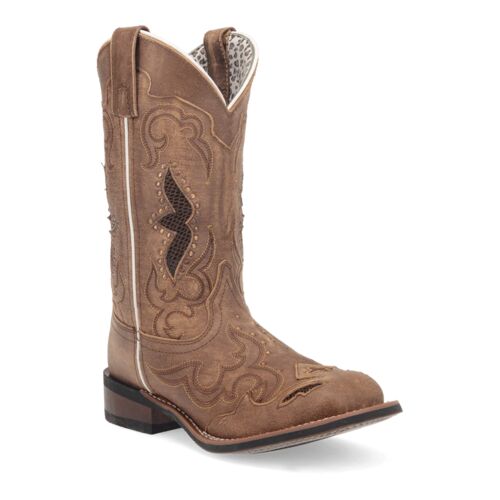 Women's Spellbound Goat Leather Square Toe Boots