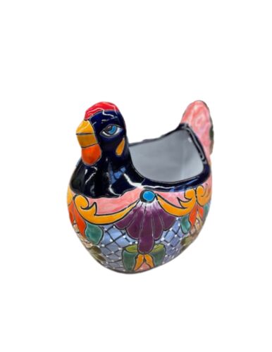 Talavera 10" Hen Planter in Verona