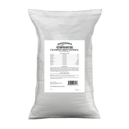 Champion Sheep Mineral - 25 Lb