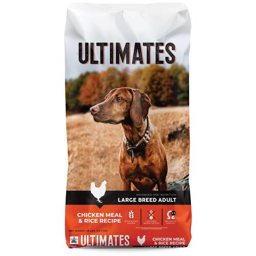 Large Breed Adult Chicken Meal & Rice Recipe Dry Dog Food - 28 Lb