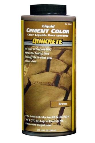 Liquid Cement Color 10 oz in Brown