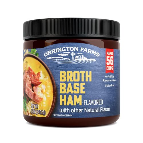 Broth Base Ham Flavored - 12 oz