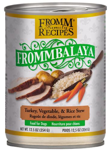 Frommbalaya Turkey Vegetable & Rice Stew Dog Food - 12.5 oz