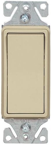 15 A, 120/277 VAC, 3 Way Decorative Standard Rocker Switch