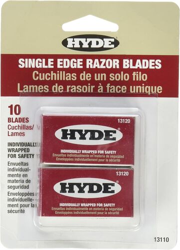 Single Edge Blades - 10 Pack