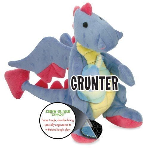 Dragons Chew Guard Periwinkle Dog Toy - Large