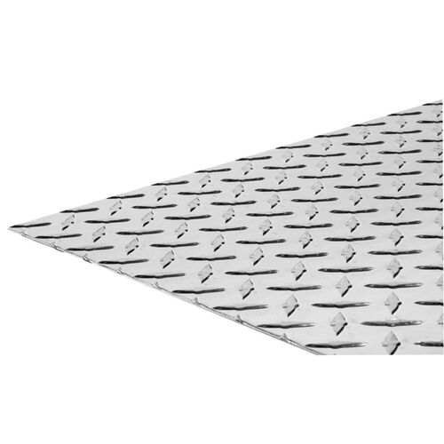 Tread Plate Bright Aluminum