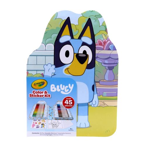 Bluey Color and Sticker Kit