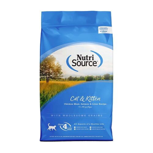 Cat & Kitten Chicken Meal Salmon & Liver Recipe Dry Cat Food
