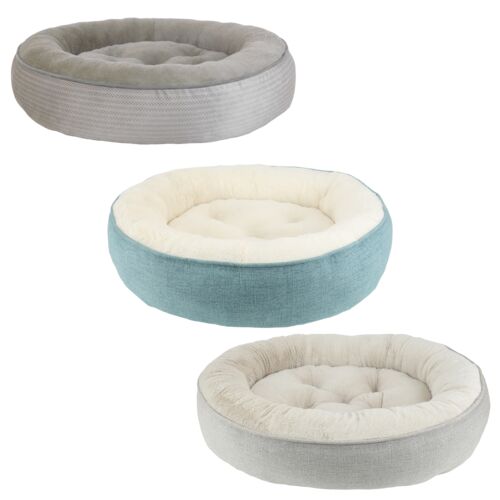 36" x 27" x 7" Dunkin Round Pet Bed - Assorted Colors