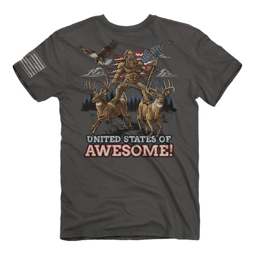 Men's Squatch USA Short Sleeve Graphic T-Shirt