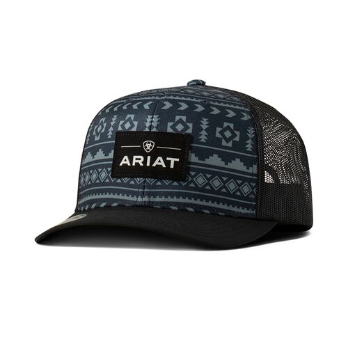 Men's Southeest Print Logo Cap in Navy