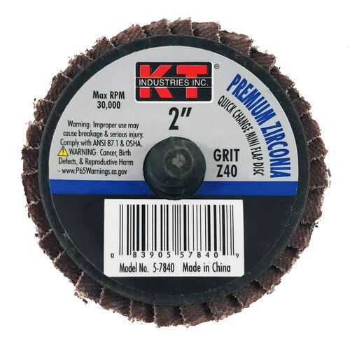 Quick Change Mini Flap Disc