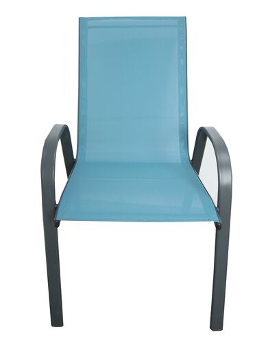 Patio Stack Chair in Teal