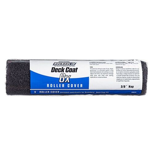 RockSolid 9" Deck Coat 6X Roller Cover