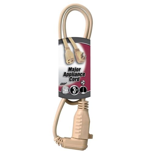 3' Major Appliance Cord