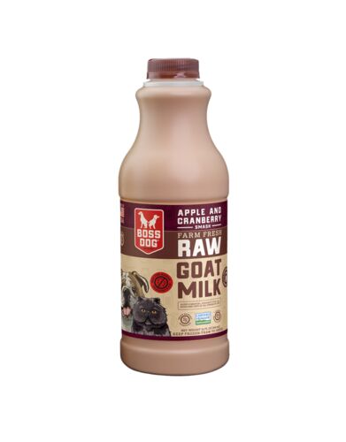 Frozen Raw Goat Milk Apple & Cranberry Smash 32 oz