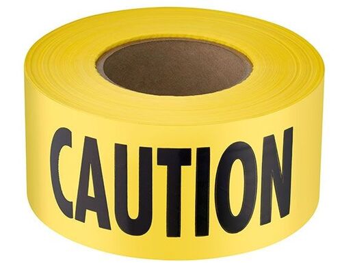 Yellow Caution Tape - 3" x 300'