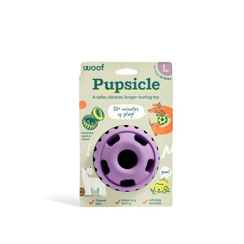 The Pupsicle Chew Toy in Lavender - Large