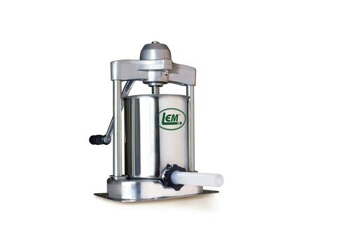 Kitchen Sausage Stuffer Vertical Manual Stainless Steel 15 Pound