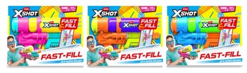 X-Shot Fast-Fill 80s Super Splash Soaker - Assorted