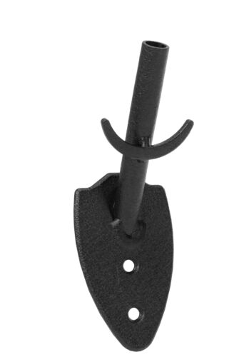 Large Shoulder Flush Mount in Black