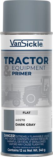Tractor & Equipment Primer in Dark Gray - 12 oz Spray
