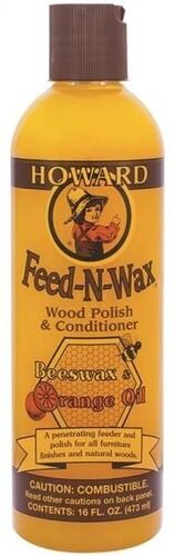 Feed-n-Wax 16 Oz Yellow Wax Wood Polisher