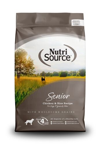 Senior Chicken & Rice Recipe Dry Dog Food