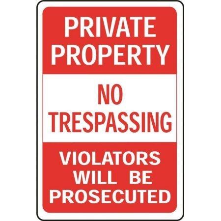 Private Property Sign