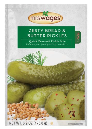 Zesty Bread & Butter Pickles