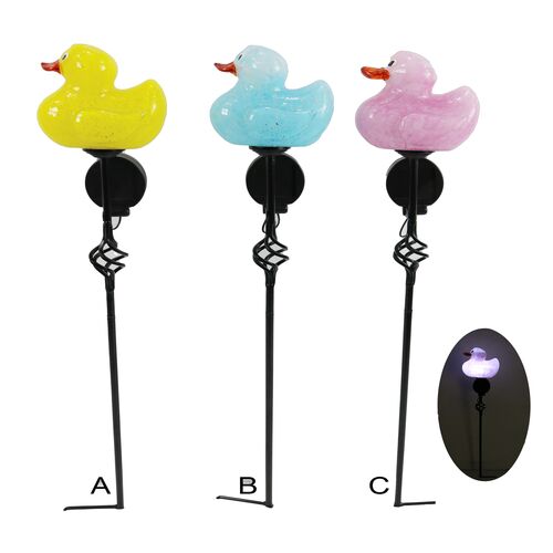 Duck Solar Stake- Assorted