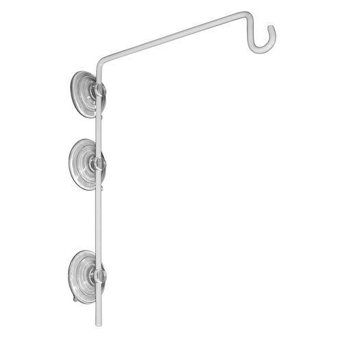 Window Suction Cup Hanger in White