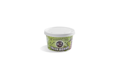 Nitro Green Worm - 12 ct
