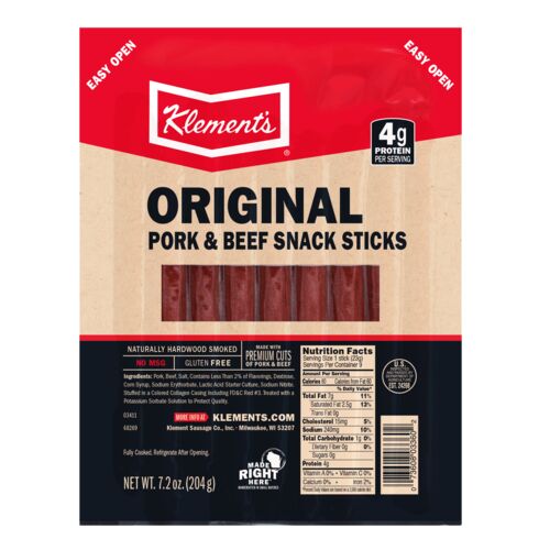 Original Beef & Pork Snack Sticks - 8 Oz