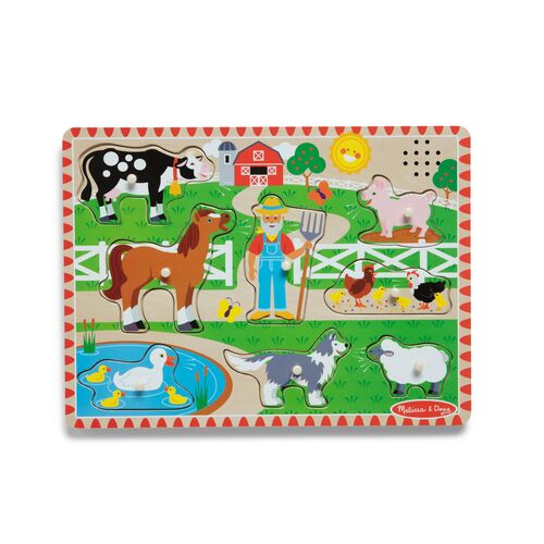 Old MacDonald's Farm Song Puzzle - 8 Pieces