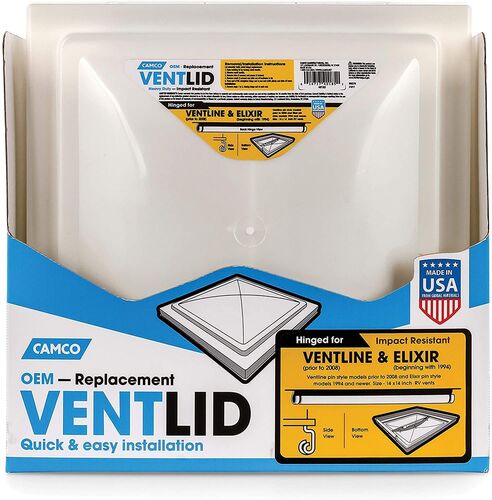 Ventline pre '08 / Elixir '94 up White PDQ Vent Lid