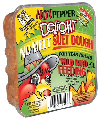 Hot Pepper Delight No Melt Suet Dough