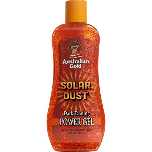 Solar Dust Dark Tanning Gel with Vitamins and Golden Shimmer - 8 oz