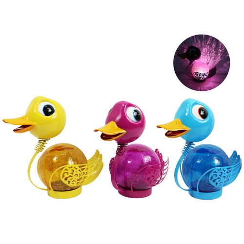 Duck Solar Decor - Assorted