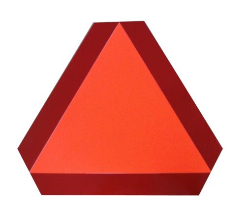SMV Emblem with up to 600' Reflectivity - Poly Styrene Back