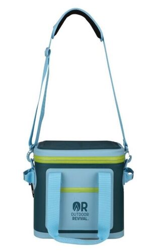 12 Can Waterproof Soft Cooler in Sky Blue/Teal