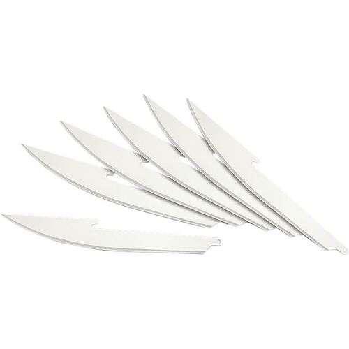 6 Pack RazorSafe System 5 in Boning/Fillet Replacement Blades