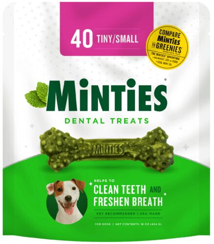 Tiny/Small Dental Treats for Dogs - 16 oz