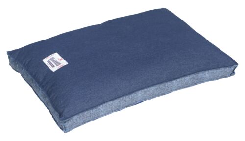 Classic Gusset Denim Pet Bed - 23" x 34"