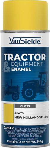 Tractor & Equipment Enamel in Gloss New Holland Yellow - 12 oz Spray