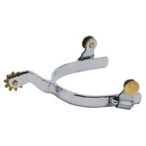 Men's Roping Spurs With Plain Band